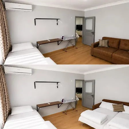Taksim Ground Floor - 3 Bedroom - 1 Living - Full Kitchen Provincia di Istanbul